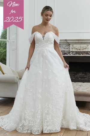 Taffeta and Lace wedding gowns from Romantic Josie