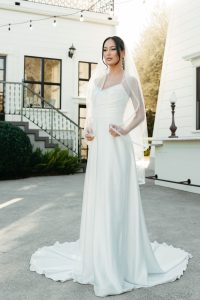 Taffeta and Lace Stella York 7915