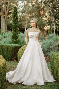 Taffeta and Lace Stella York7940-a