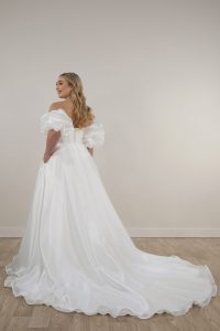 Taffeta and Lace wedding dresses Gloucester Stella York 7940-SYEBEB-a