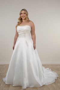 Taffeta and Lace wedding dresses Gloucester Stella York 7940-SYEBEB