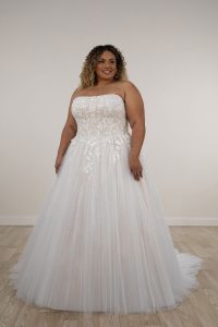 Taffeta and Lace wedding dresses Gloucester Stella York 7974-SY_EBEB-a