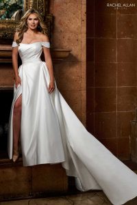 Taffeta and Lace Wedding Dresses Gloucester Rachel Allen RB2213