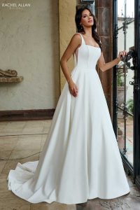 4209b-Taffeta-and-Lace-Gloucester Rachel Allen Wedding Dress