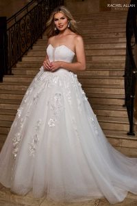 Taffeta and Lace Gloucester Rachel Allen Wedding Dress RB6170